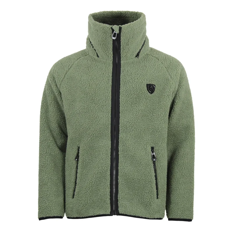 Image of Hooded fleece Peak Mountain Camay Vert Male M