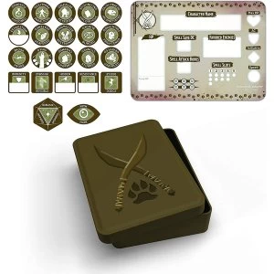 Image of D&amp;D Ranger Token Set (Player Board & 22 tokens)