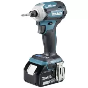 Image of Makita DTD171FJAR DTD171FJAR Cordless impact driver 18 V 3 Ah incl. rechargeables, incl. spare battery, incl. charger