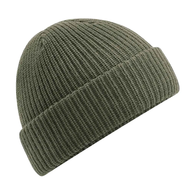 Image of Beechfield Beechfield Men Water Repellent Elements Beanie in Dark Olive Dark Olive One Size Male 5059958603868
