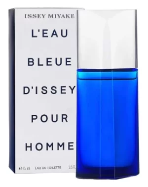 Image of Issey Miyake LEau Bleue Dissey Pour Homme Eau de Toilette For Him 75ml