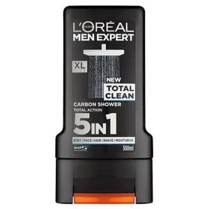 Image of L Oreal Men Expert Total Clean Shower Gel 300ml