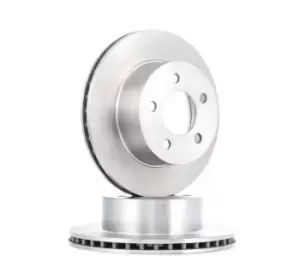 Image of RIDEX Brake disc 82B0117 Brake rotor,Brake discs JEEP,Grand Cherokee I (ZJ, ZG),CHEROKEE (XJ),WRANGLER II (TJ),WRANGLER I (YJ, SJ_),COMANCHE (MJ)