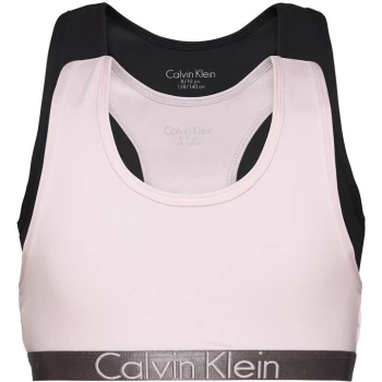 Image of Calvin Klein 2 Pack Bralettes - 1 Black/1 Uniq