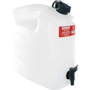 Image of Kennedy - Jerry Can Water Container Food Grade Plastic, with Tap 10LTR
