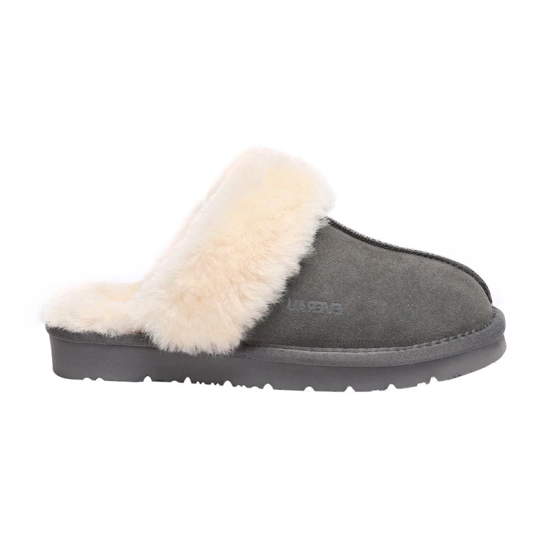 Image of EverAu Raven Slippers - Grey Grey 6