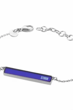 Image of STORM Jewellery Silica Bracelet JEWEL SILICA-BRACELET-SILVER-Blue