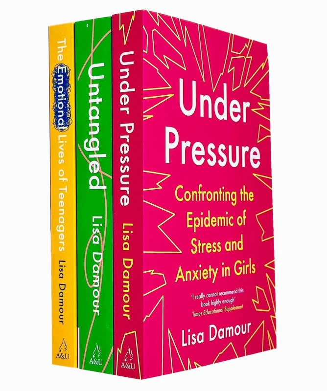 Image of Lisa Damour 3 Book Set The Emotional Lives Of Teenagers Untangled Under Pressure Allen & Unwin/Atlantic Books Books