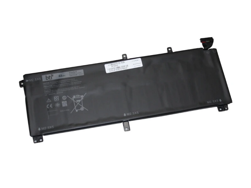 Image of BTI BTI T0TRM compatible 61Wh 6-cell battery for PRECISION M3800 XPS 15 9530 9530 T0TRM-BTI