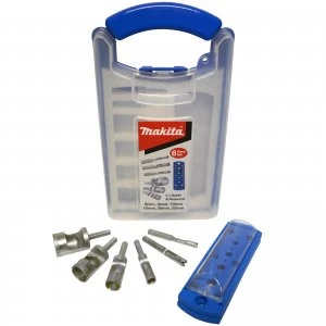 Image of Makita 6 Piece Diamond Drill Bit Hole Saw Set