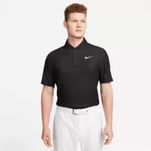 Image of Nike Dri-FIT Tiger Woods Mens Golf Polo - Black