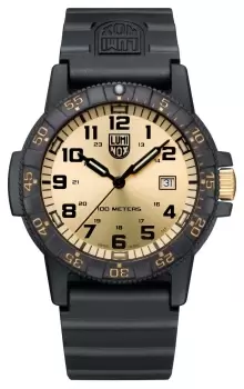 Image of Luminox XS.0325.GP Sea Turtle Giant 0320 Series Gold Dial Watch