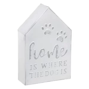 Image of Homestyle Standing Metal House Dog