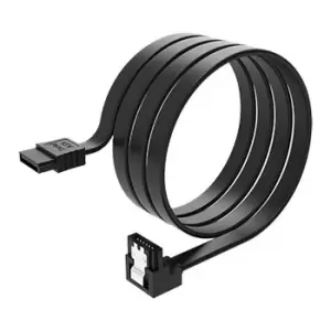 Image of Akasa SATA-Kabel 6 GB/s gewinkelt 100cm - Cable - Digital