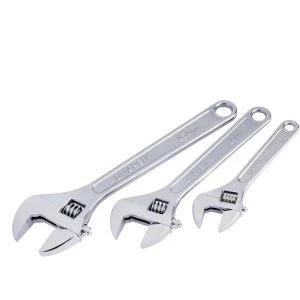 Image of Draper 3 Piece Adjustable Wrench Set