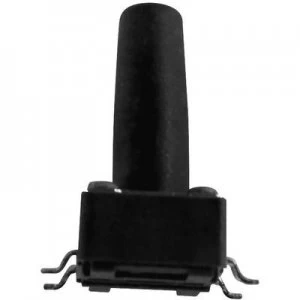 Image of Diptronics DTSM 66N V B Pushbutton 12 Vdc 0.05 A 1 x OffOn momentary