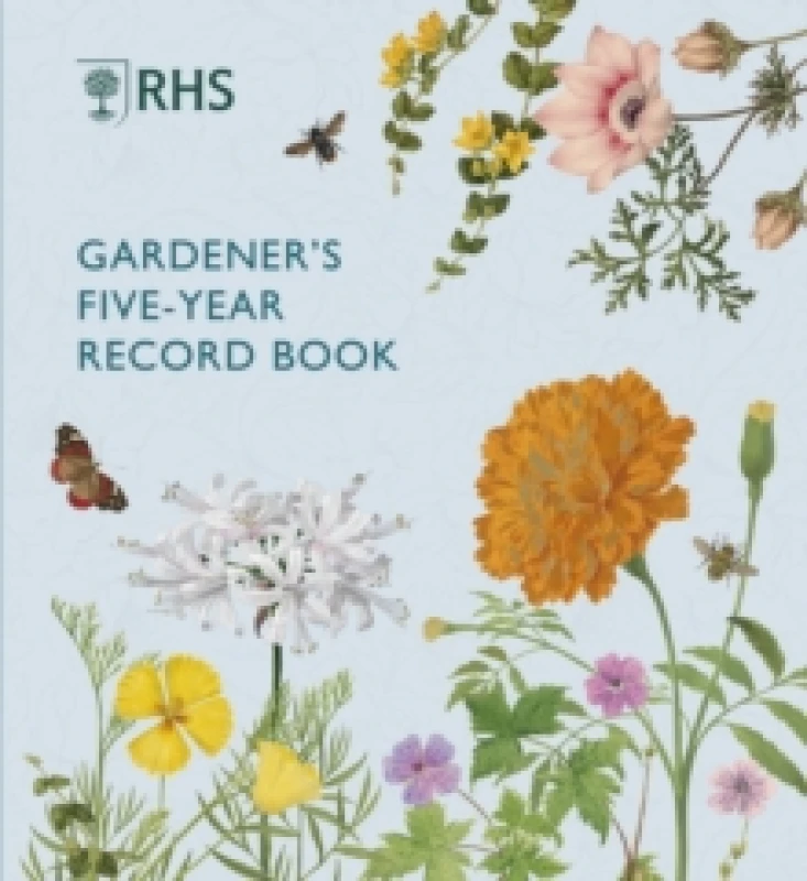 Image of RHS Gardener's Five Year Record Book. Paperback. By Royal Horticultural Society Books