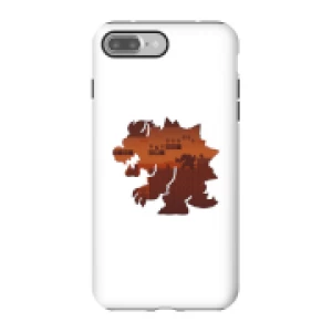 Image of Nintendo Super Mario Bowser Silhouette Phone Case - iPhone 7 Plus - Tough Case - Gloss