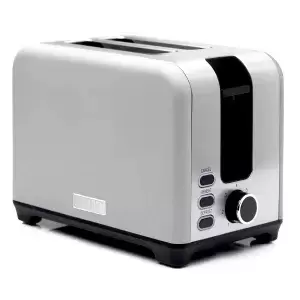 Image of Haden Hove 2 Slice Toaster 192936 in Smoke Grey