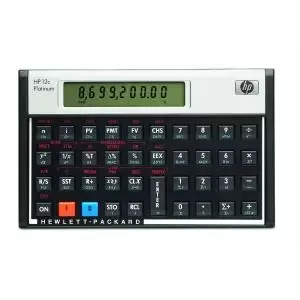 Image of HP PLATINUM Financial Calculator HP-12C PLAT INT 75195MV