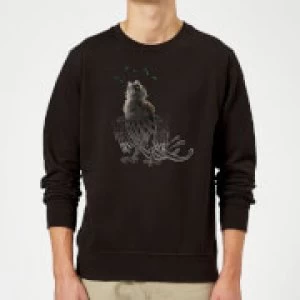 Image of Fantastic Beasts Tribal Augurey Sweatshirt - Black - M