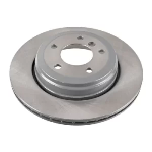 Image of Brake Disc 24344 by Febi Bilstein Rear Axle 1 Single