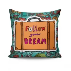 Image of NKRLNT-082 Multicolor Cushion
