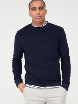 Image of Selected Homme Cleve Towelling Sweat Top