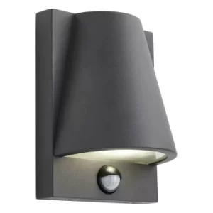 Image of Zinc Downlight Downlight with PIR sensor VESOUL Anthracite Grey