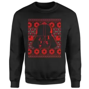 Image of Star Wars For The Empire Christmas Jumper - Black - 5XL
