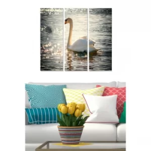 Image of MDF2077219 Multicolor Decorative MDF Painting (3 Pieces)