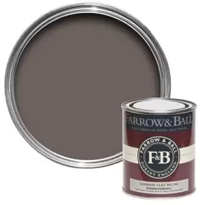 Image of Farrow & Ball Modern London Clay No. 244 Eggshell Paint, 750Ml