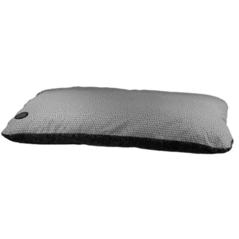 Image of Snug & Cosy Pets Snug And Cosy Grey Polka Dot Lounger 90Cm X 60Cm