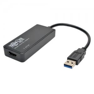 Image of Tripp Lite USB 3.0 SuperSpeed to HDMI Dual Monitor External Video Graphics Card Adapter 512 MB SDRAM - 2048x11521080p