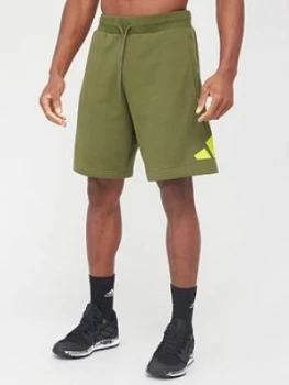 Image of adidas Fleece Short - Khaki, Size S, Men