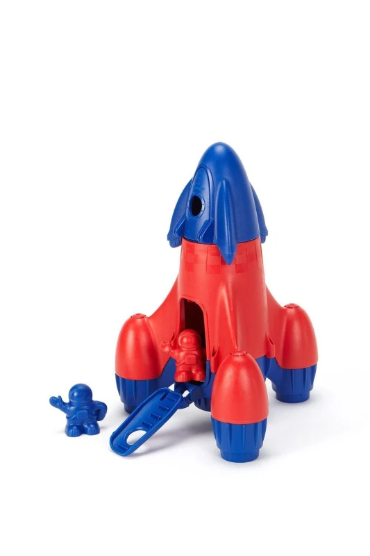 Image of Green Toys Rocket Toy Red unisex