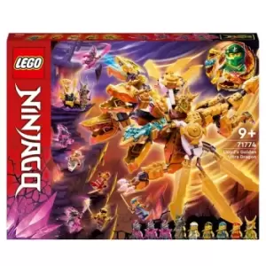 Image of LEGO 71774 Ninjago Lloyd's Golden Ultra Dragon - Multi