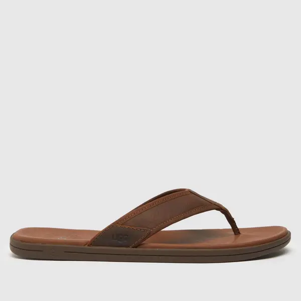Image of UGG seaside flip flop sandals in brown Brown UK 9 (EU 43)