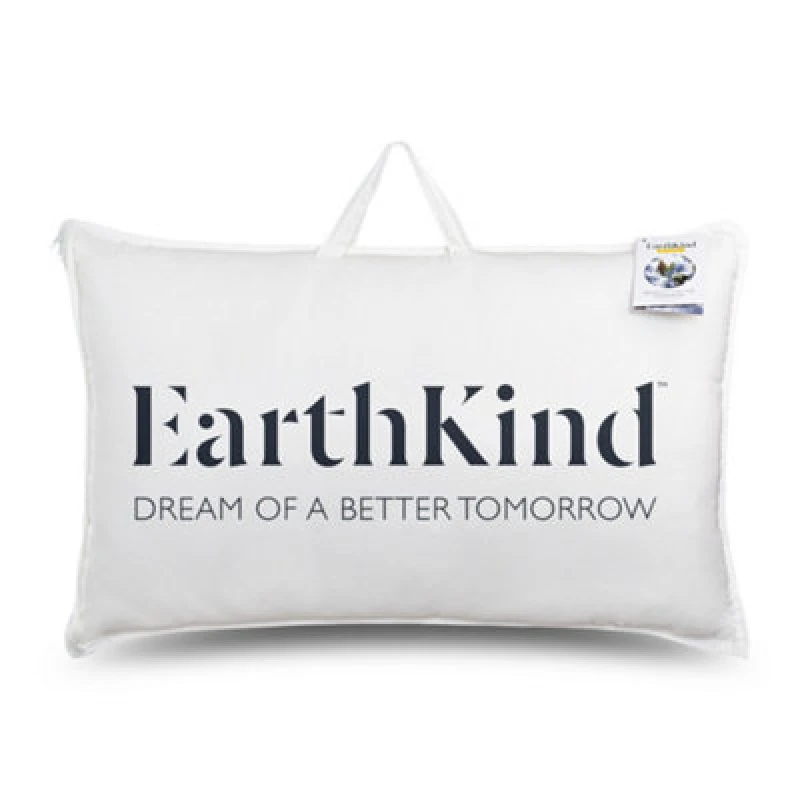 Image of EarthKind EarthKind Feather & Down Medium Support Pillow 1 Pack in White White One Size Unisex 5037045026639