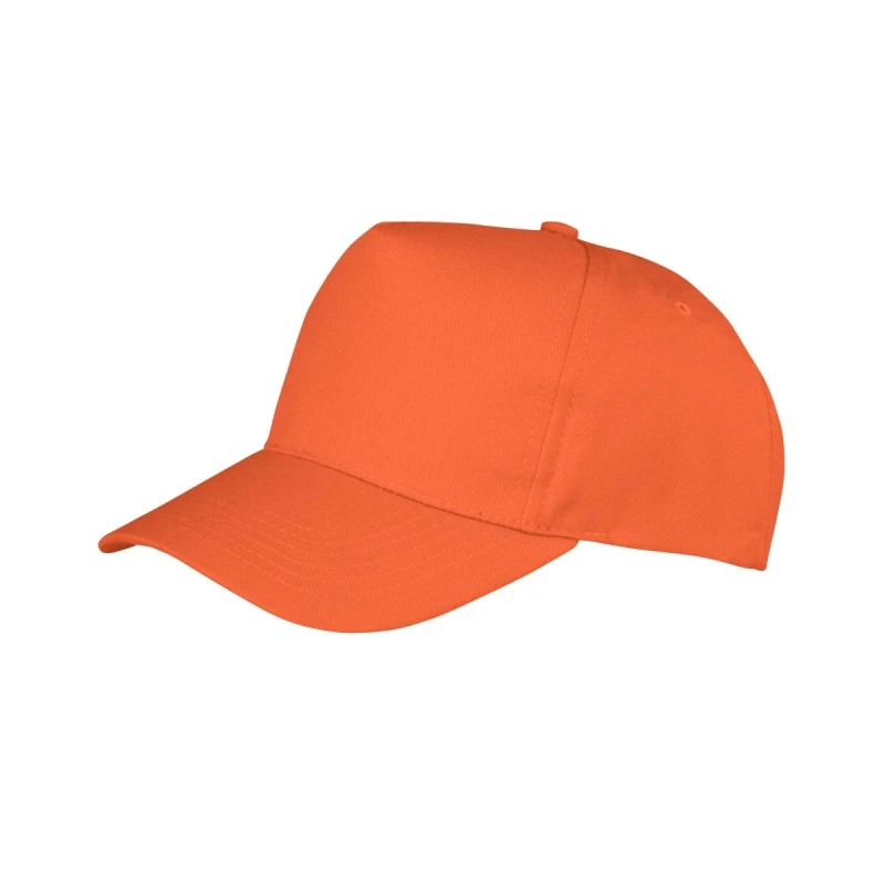Image of Result Result Men Core Boston 5 Panel Printers Baseball Cap Pack of 2 in Orange Orange One Size Male 5059269084486