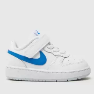 Image of Nike White Court Borough Low 2 Boys Toddler Trainers