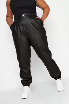 Image of Coated Cargo Trousers