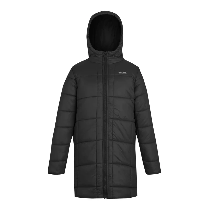 Image of Children's jacket Regatta Embrie Noir Unisex 11/12 ans