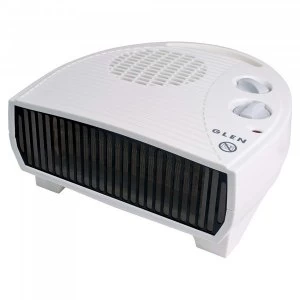 Image of GF20TSN 2000W Power Flat Fan Heater - White