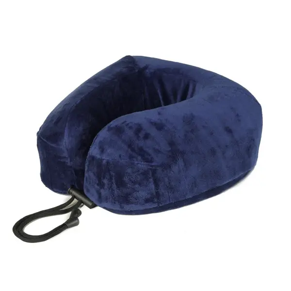 Image of Rock Luggage Deluxe Memory Foam Neck Pillow Navy