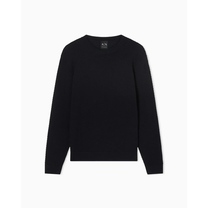 Image of Armani Exchange PULLOVER Deep Navy male S