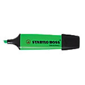 Image of Stabilo Boss Original Highlighters Green 70/33 Pack of 10