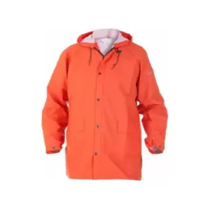 Image of SELSEY HYDROSoft WATERPROOF JACKET Orange SMALL - Orange - Orange - Hydrowear
