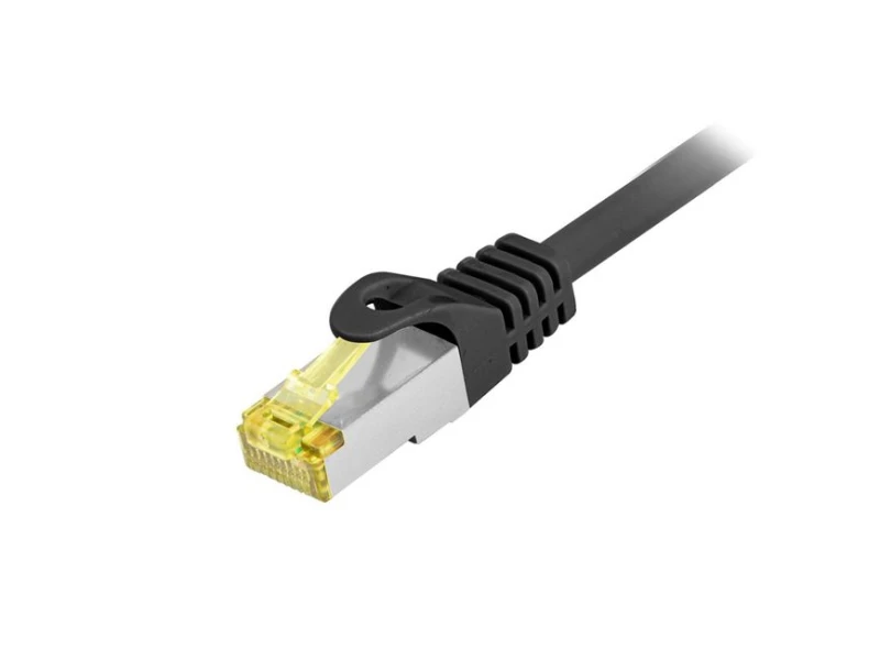 Image of Equip Cat.6A S/FTP Outdoor Patch Cable. 1.0m. Black