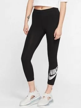 Image of Nike Nsw Club Futura Leggings - Black